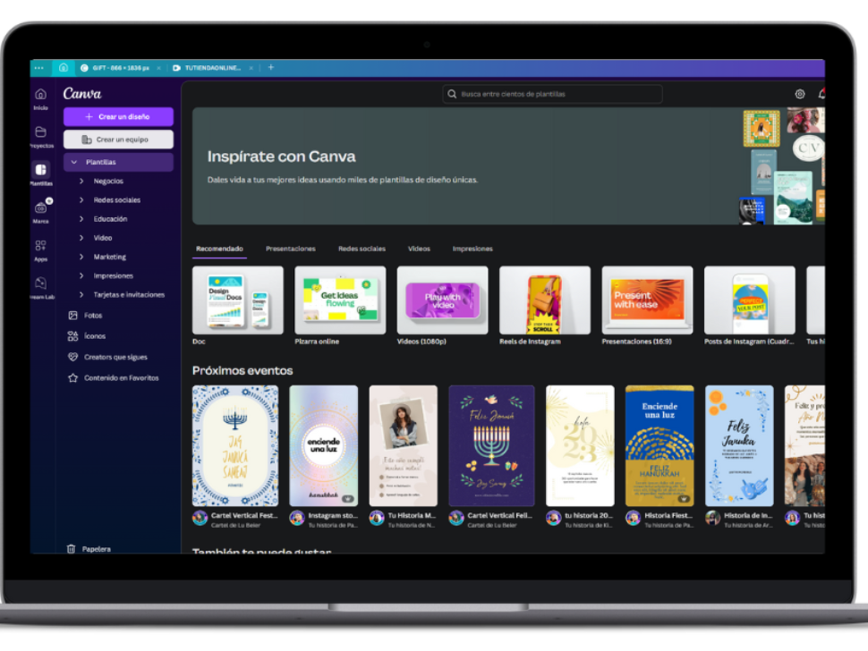 MOCKUP canva TUTIENDAONLINEGT
